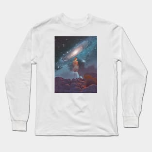 The Worlds We Live In Are Eons Apart. Long Sleeve T-Shirt